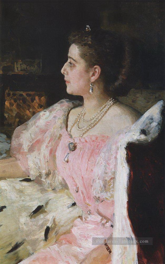 portrait de la comtesse natalia golovina 1896 Ilya Repin Peintures à l'huile